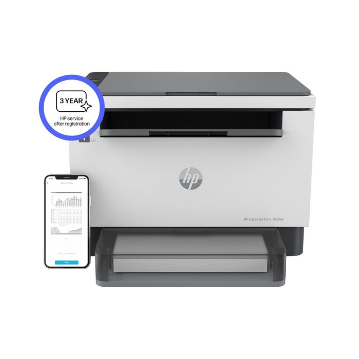 HP LaserJet Tank MFP 1604w