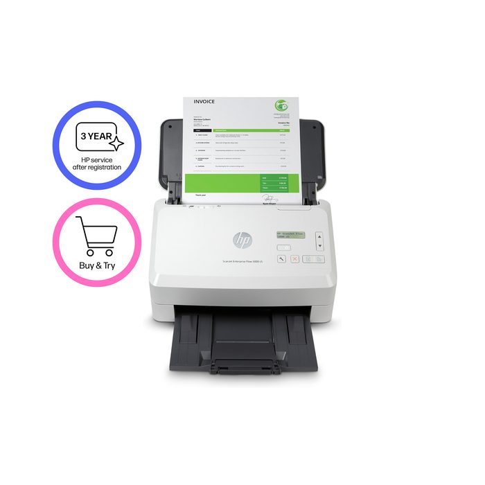 HP ScanJet Enterprise Flow 5000 s5 Scanner
